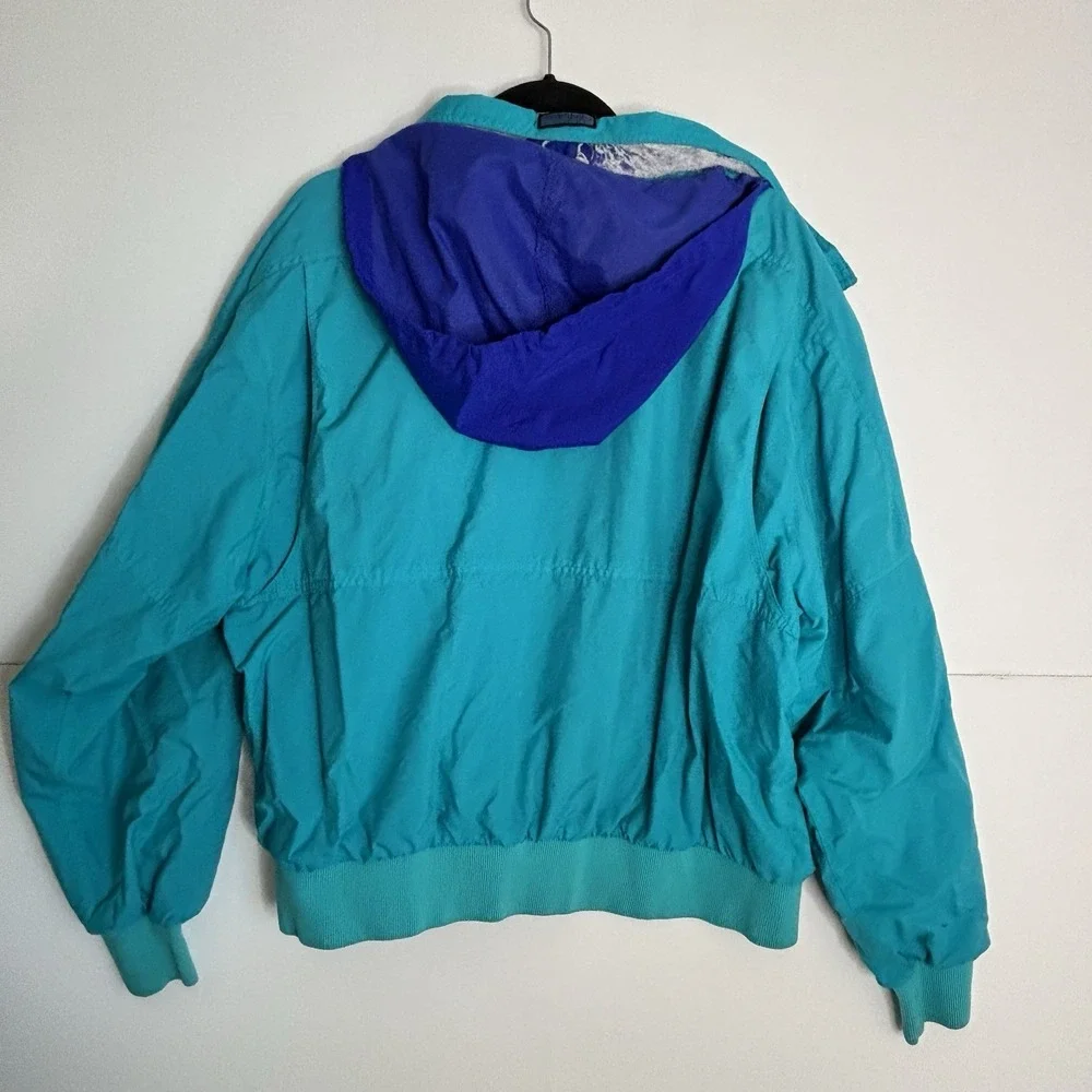 Vintage Pacific Trail Windbreaker Jacket Size XL 80s Ski Snowboard Winter Sports